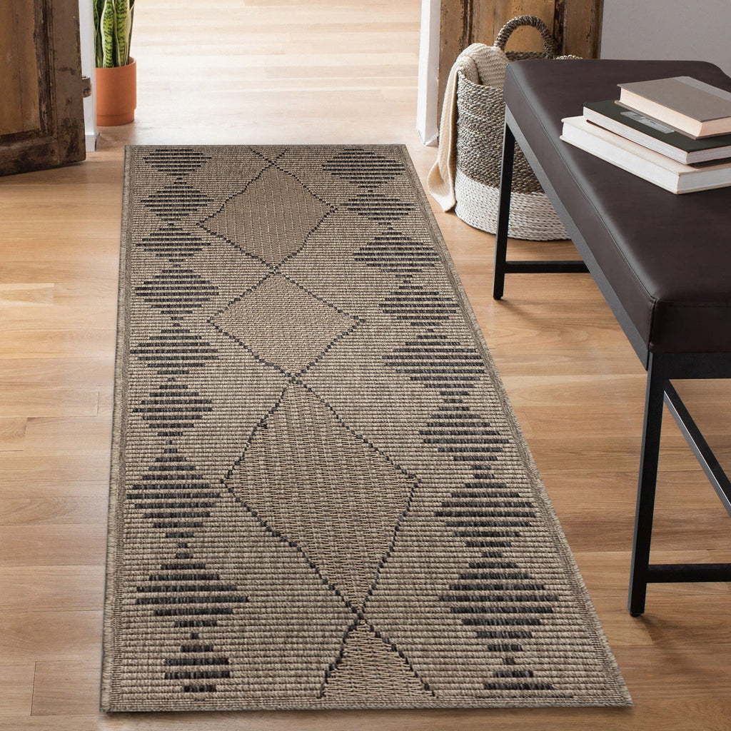 Monaco Diamonds Indoor Outdoor Area Rug