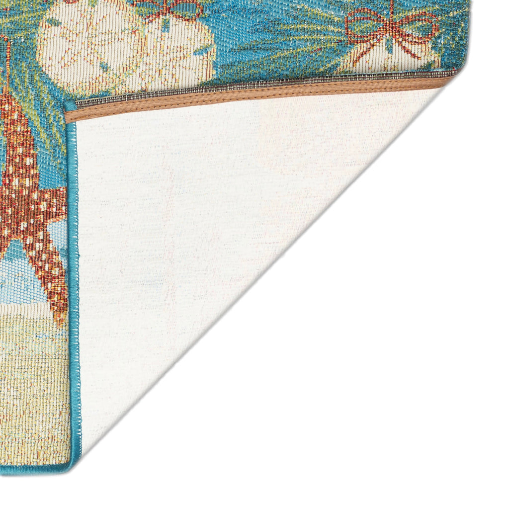 Esencia Coastal Ornaments Indoor Outdoor Mat