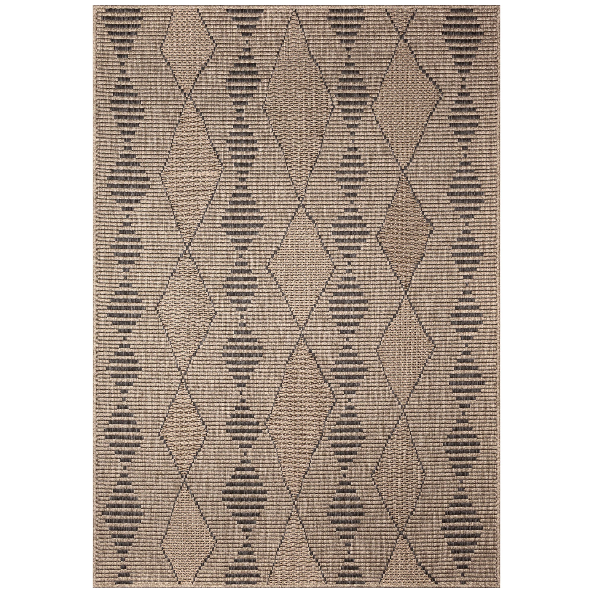 Monaco Diamonds Indoor Outdoor Area Rug