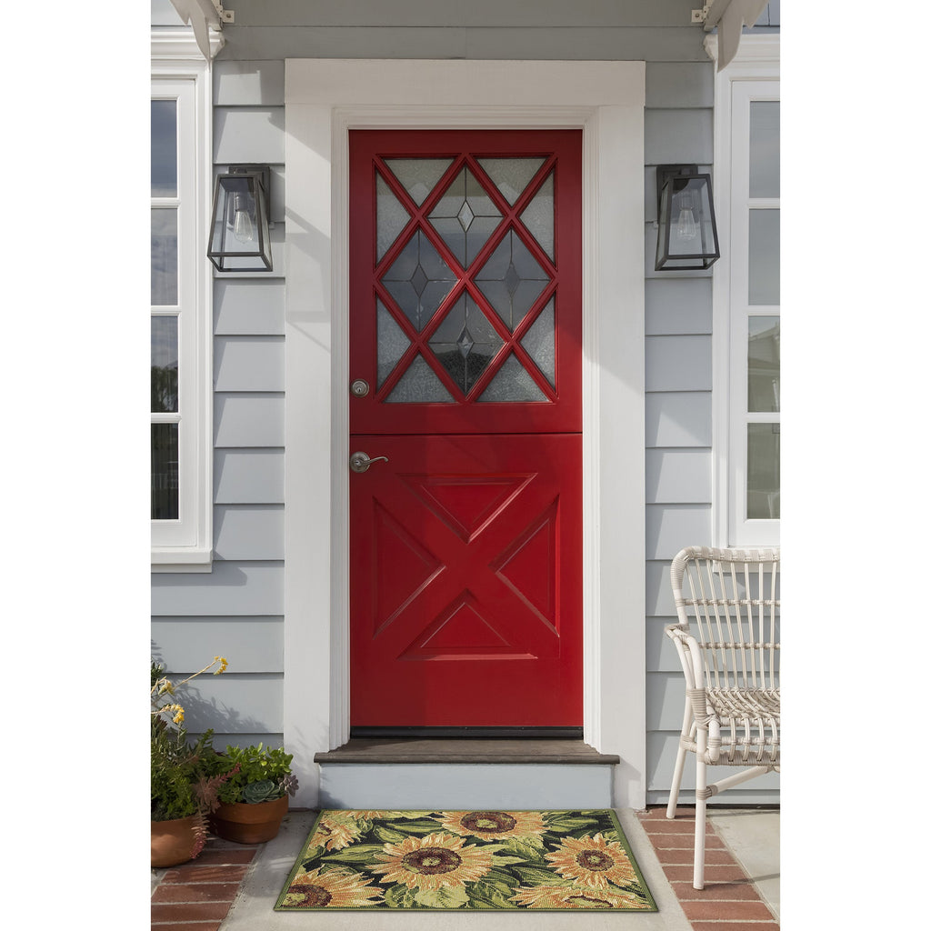 Esencia Sunflowers Indoor Outdoor Mat