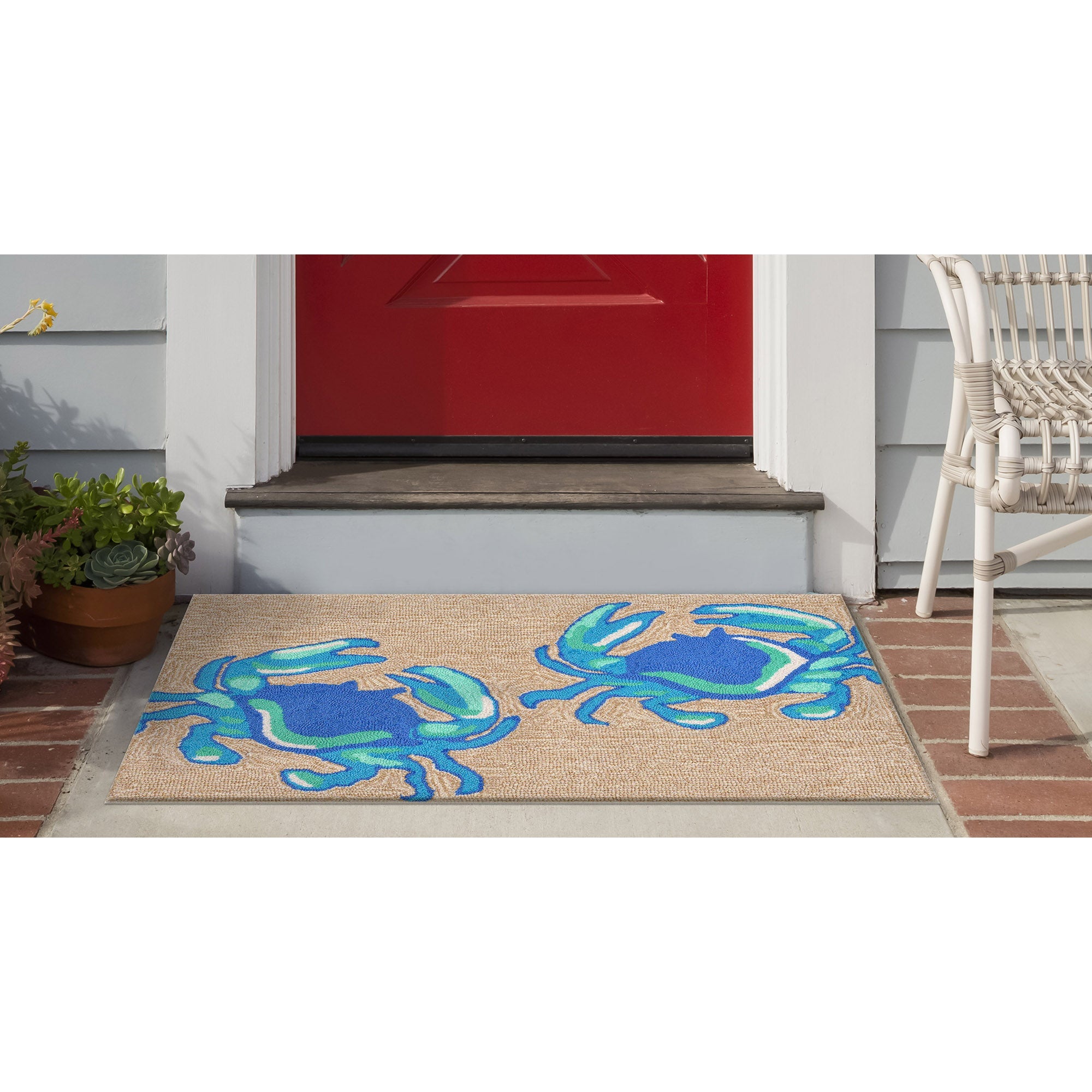 Frontporch Crabs Indoor Outdoor Mat