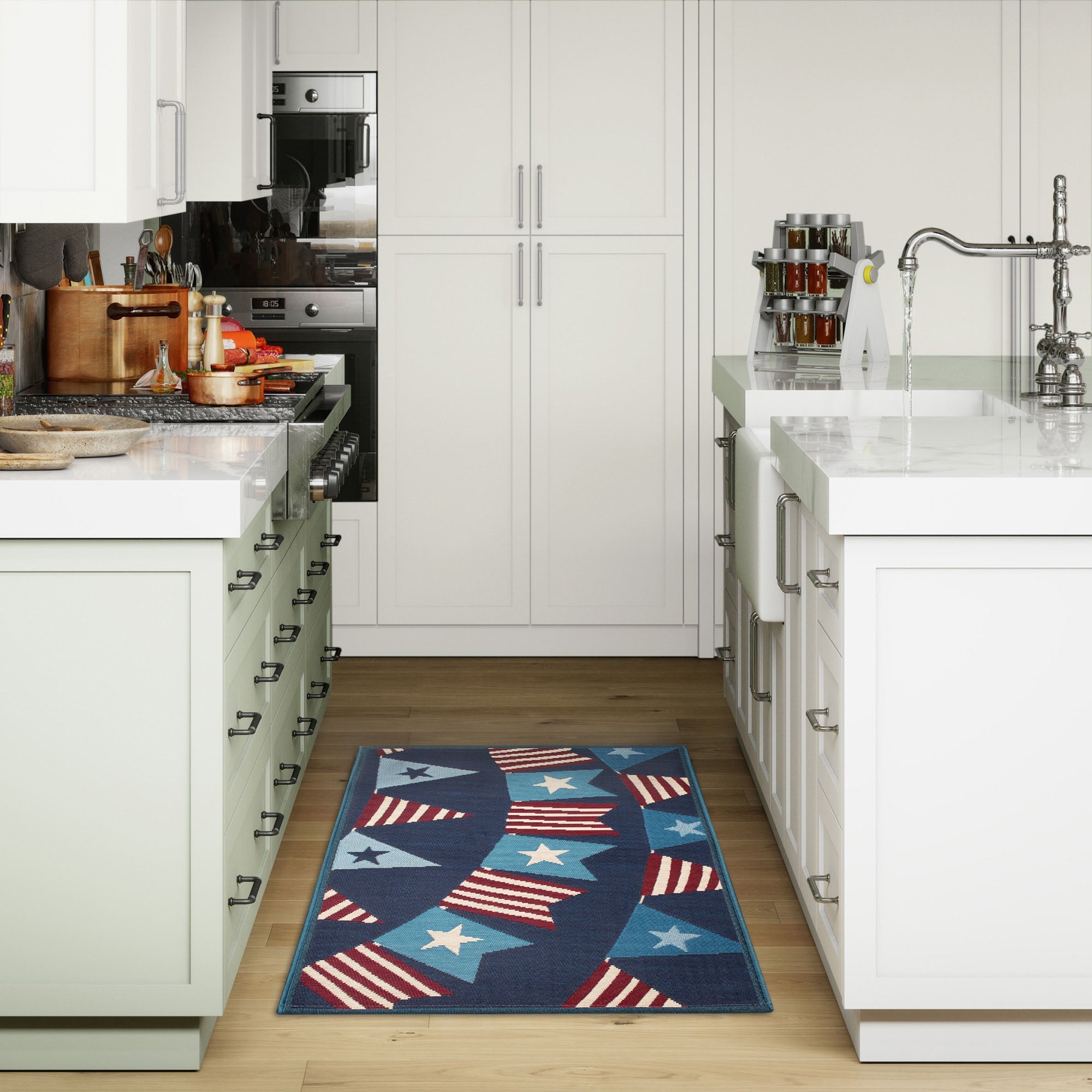 Esencia Banners Indoor Outdoor Mat with Non-Skid Backing