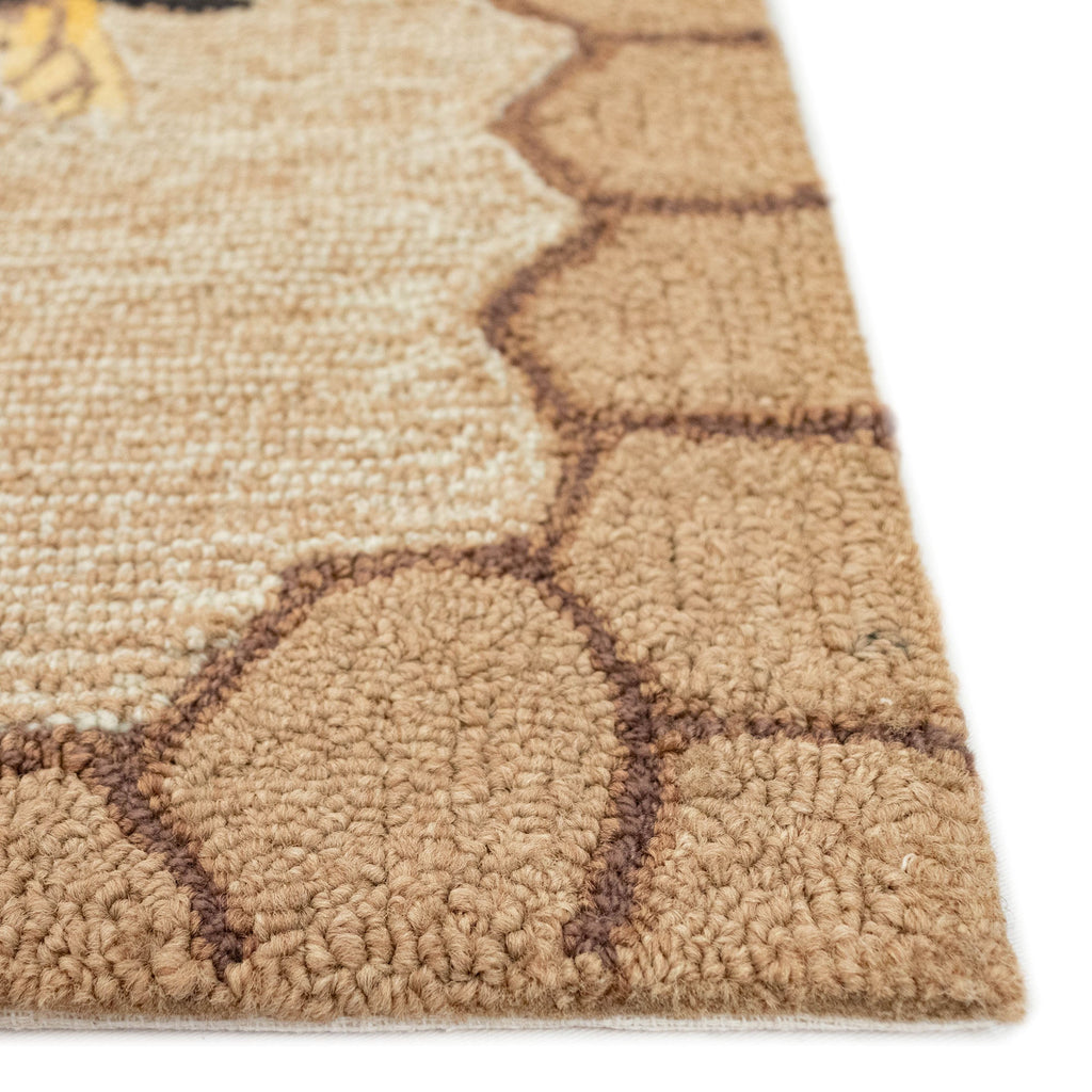 Frontporch Honeycomb Bee Indoor Outdoor Mat