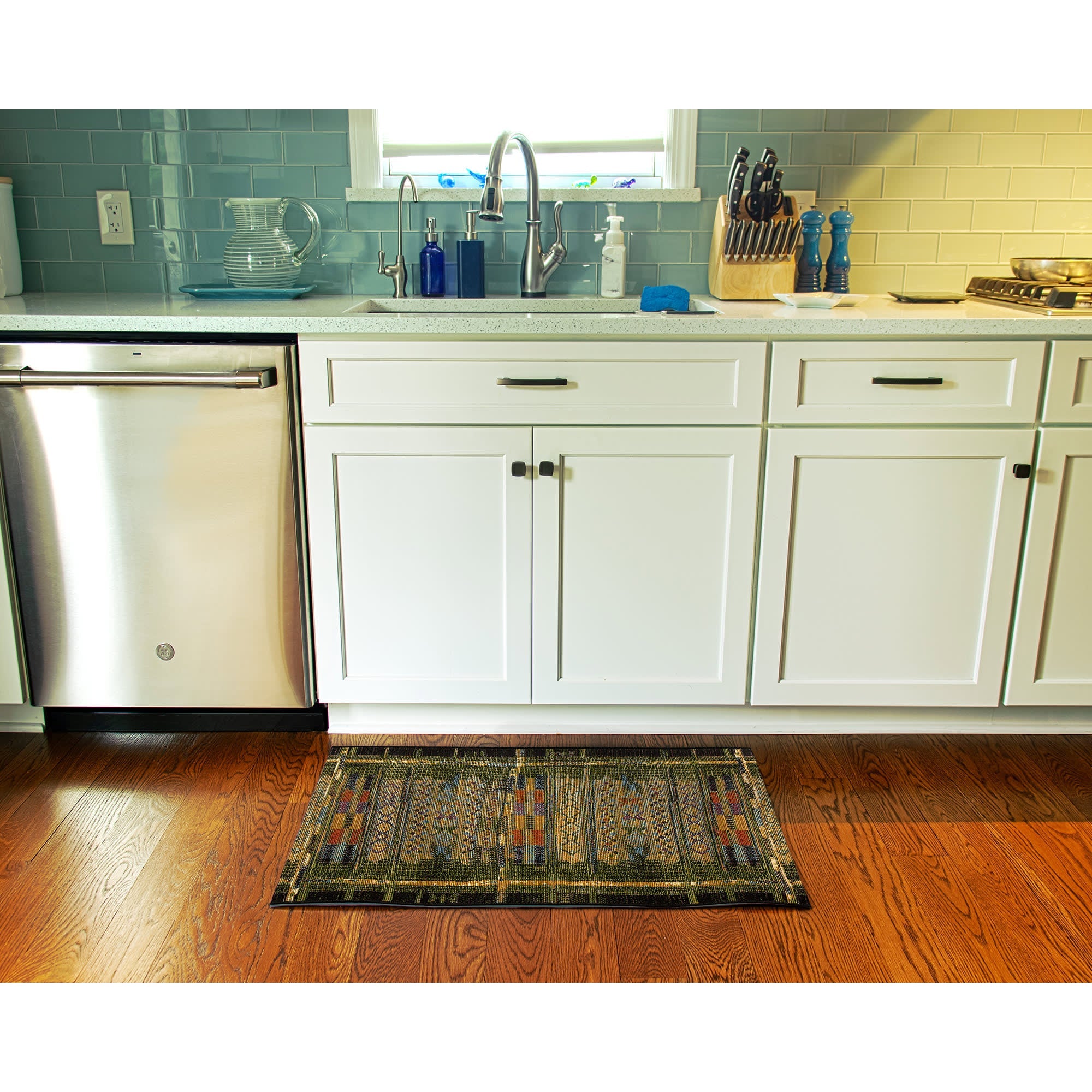 Esencia Tribal Stripe Indoor Outdoor Mat
