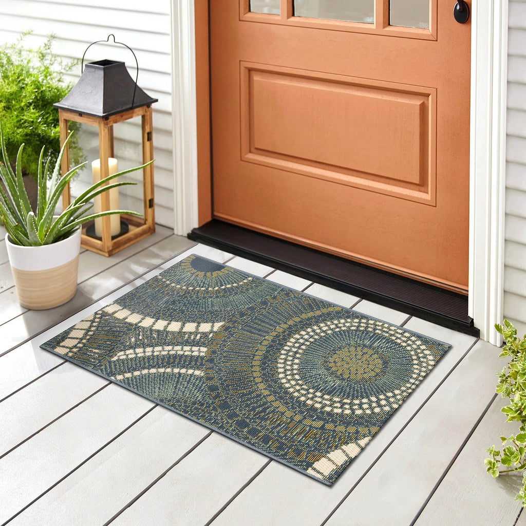Esencia Circles Indoor Outdoor Mat