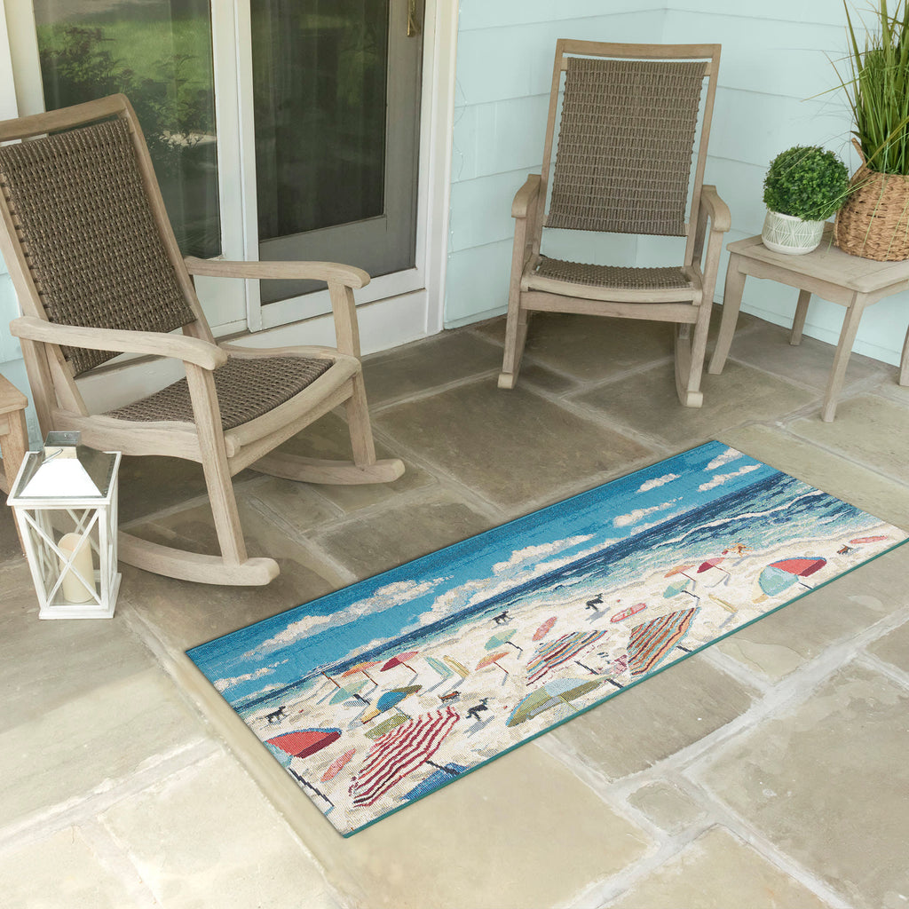 Esencia Dog Beach Indoor Outdoor Mat