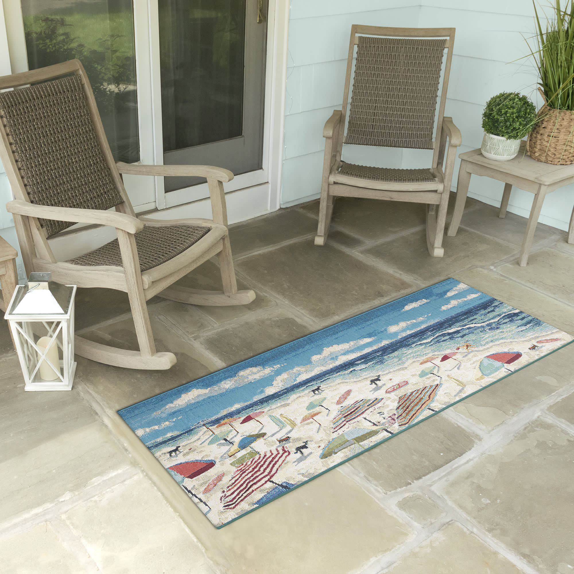 Esencia Dog Beach Indoor Outdoor Mat