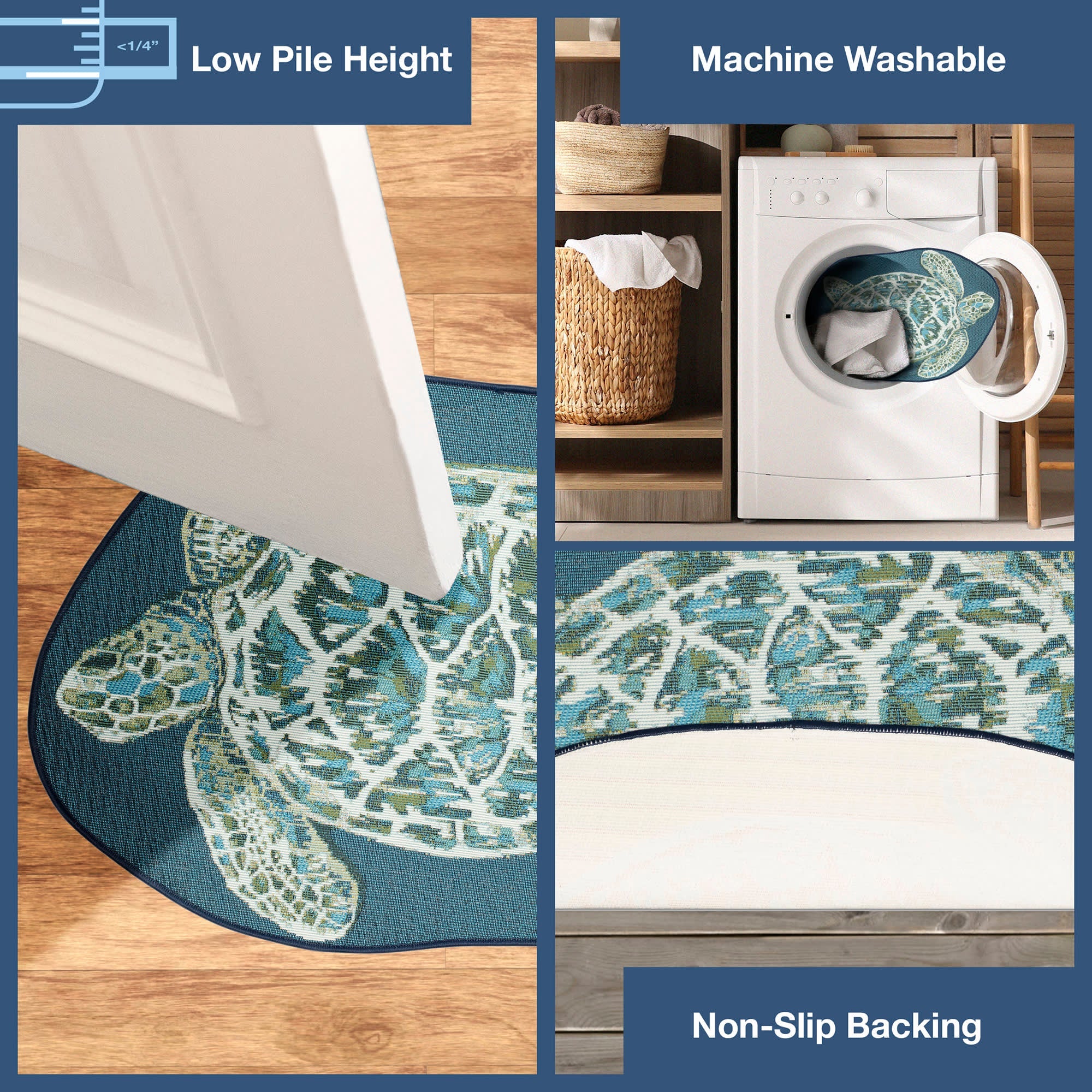 Esencia Seaturtle Indoor Outdoor Mat