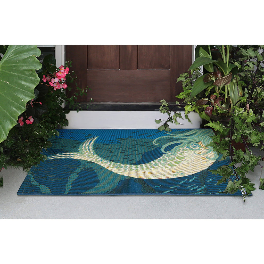 Esencia Mermaids Are Real Indoor Outdoor Mat