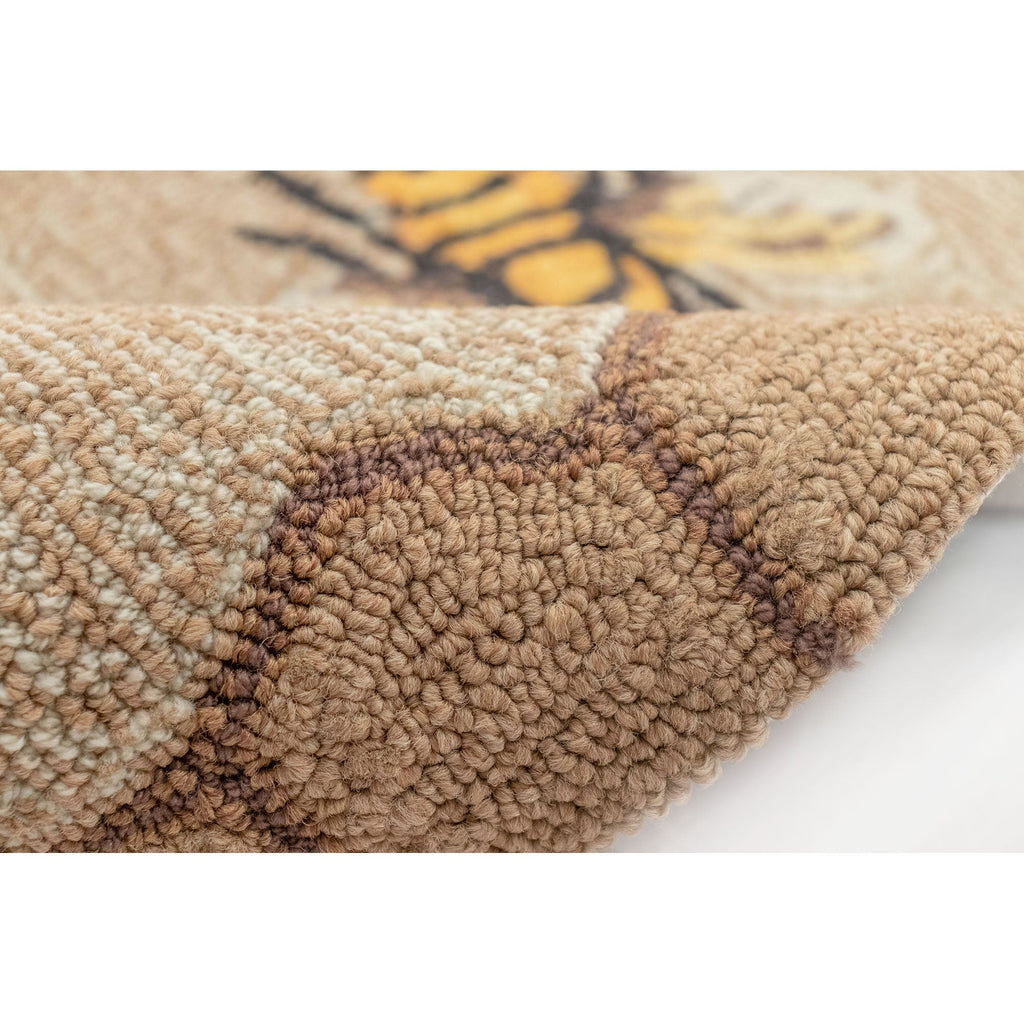 Frontporch Honeycomb Bee Indoor Outdoor Mat