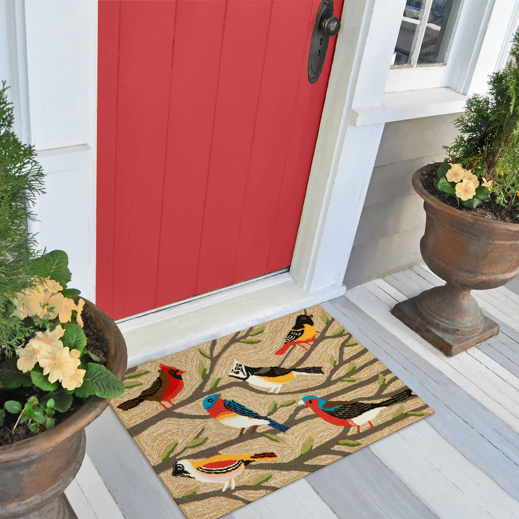 Frontporch Birds Indoor Outdoor Mat