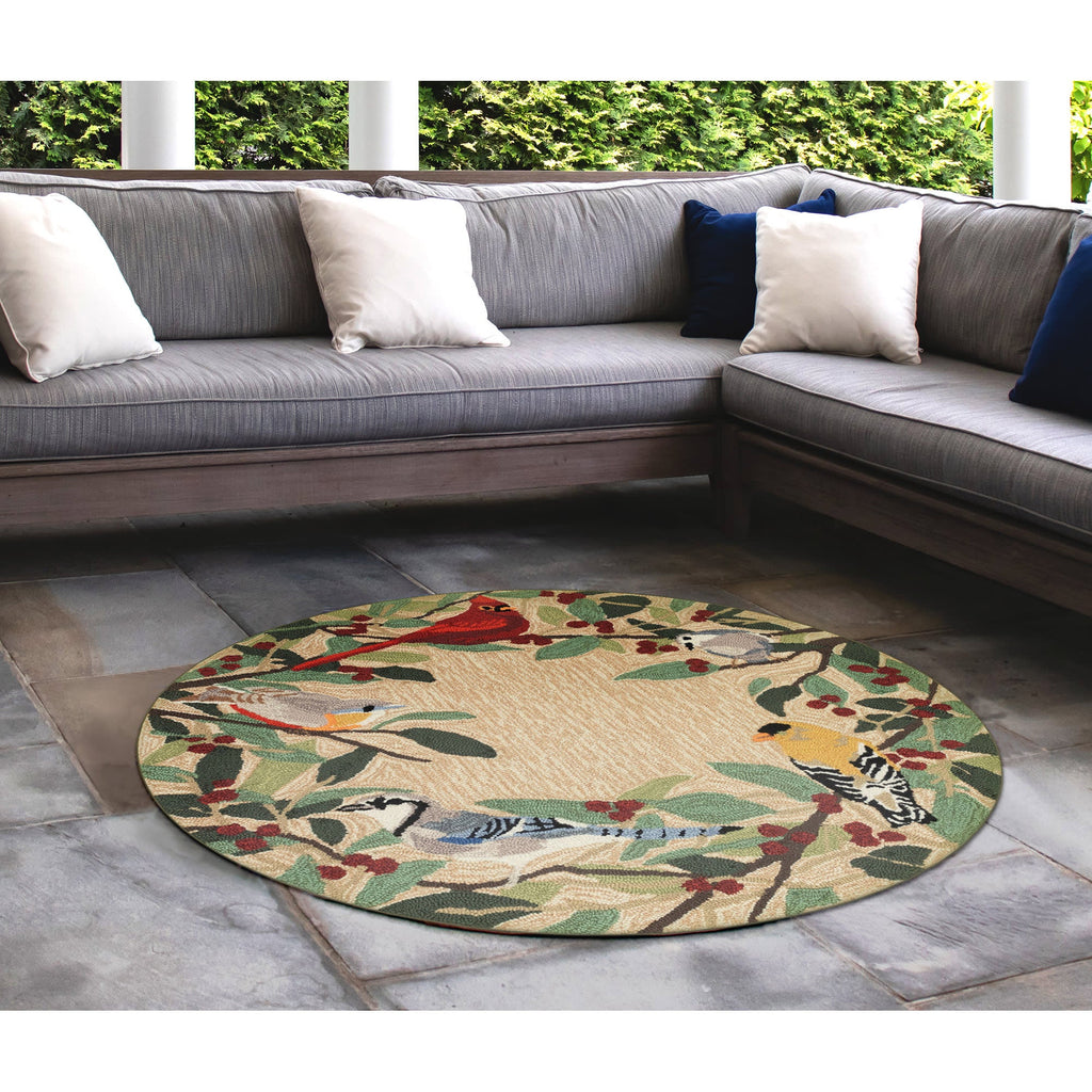 Frontporch Bird Border Indoor Outdoor Mat