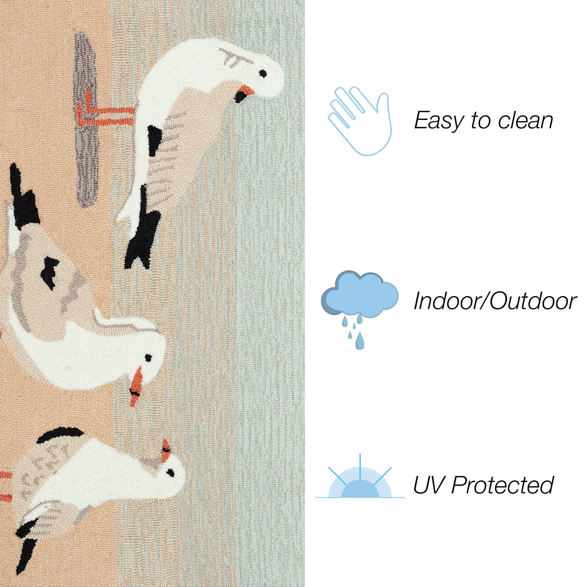 Frontporch Gulls Indoor Outdoor Mat