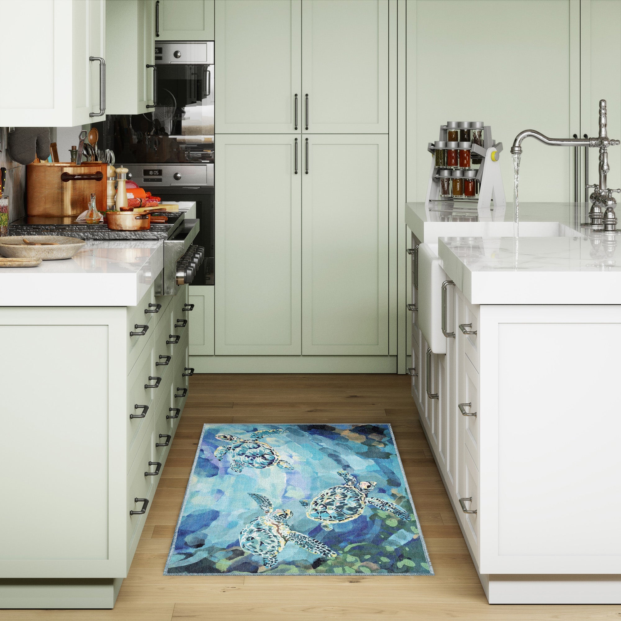 Impressions Seaturtles Indoor Mat