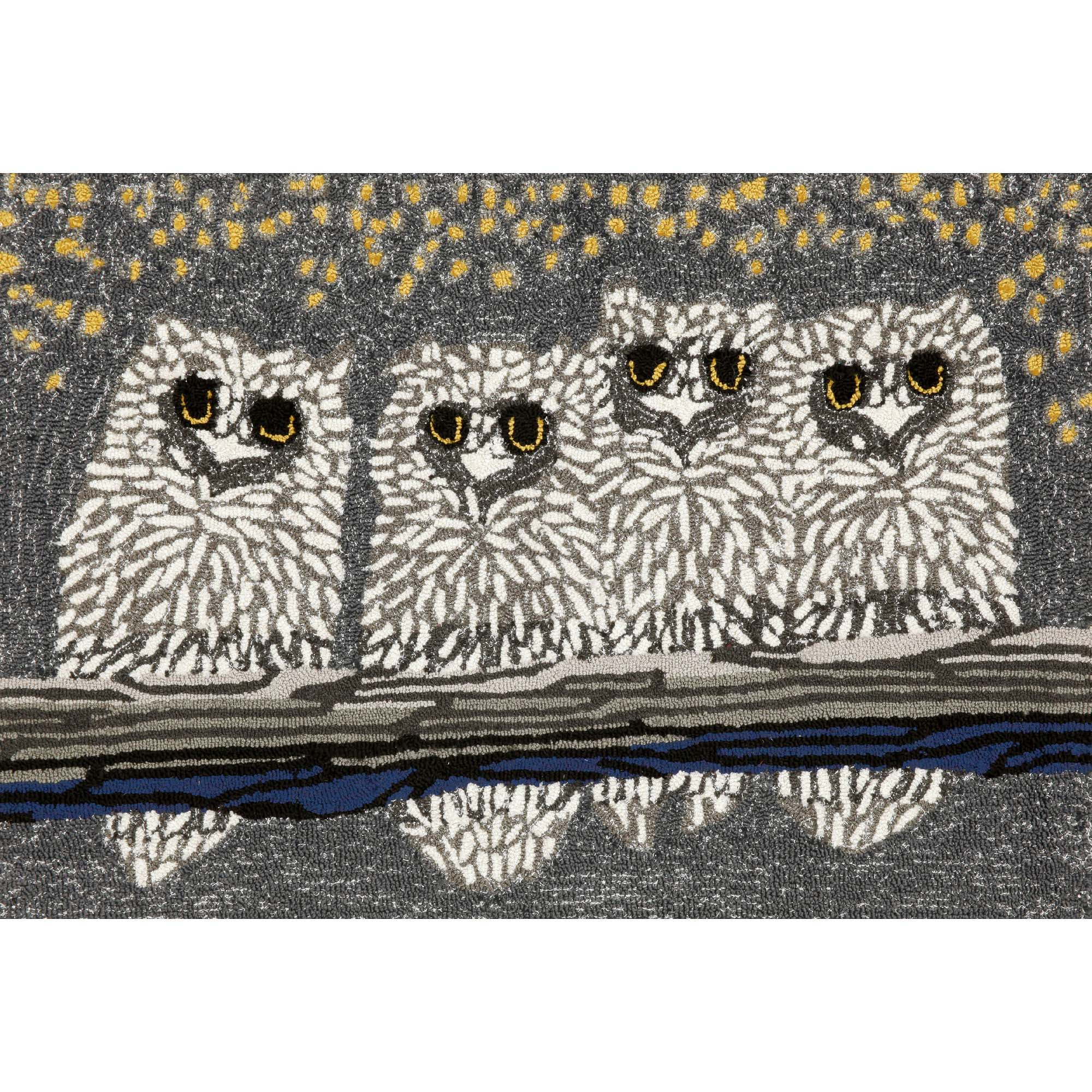 Frontporch Owls Indoor Outdoor Mat
