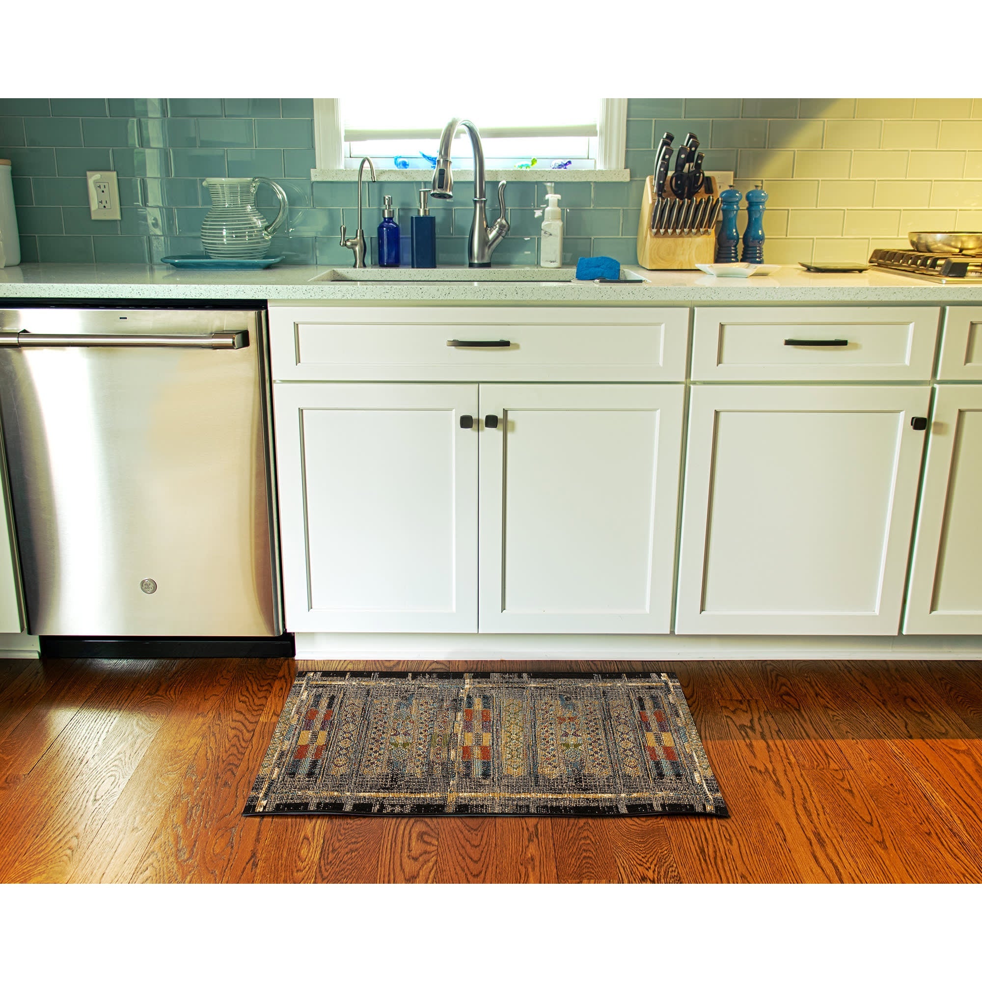 Esencia Tribal Stripe Indoor Outdoor Mat