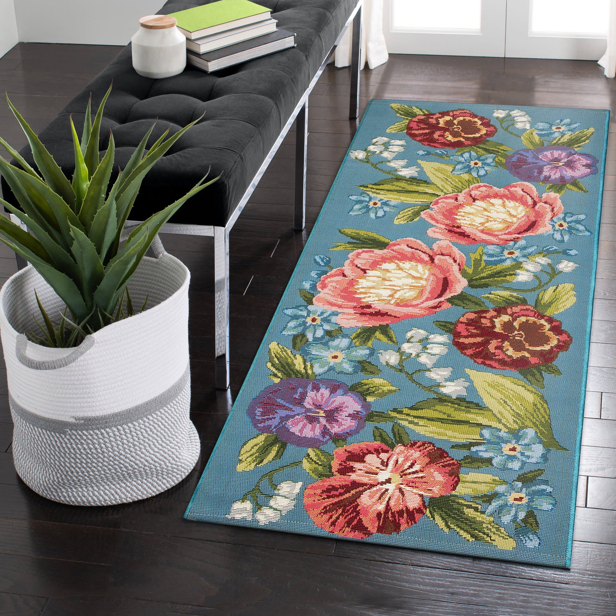 Esencia Secret Garden Indoor/Outdoor Mat