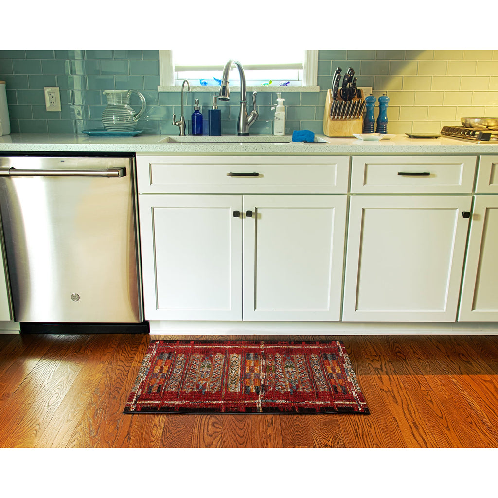 Esencia Tribal Stripe Indoor Outdoor Mat