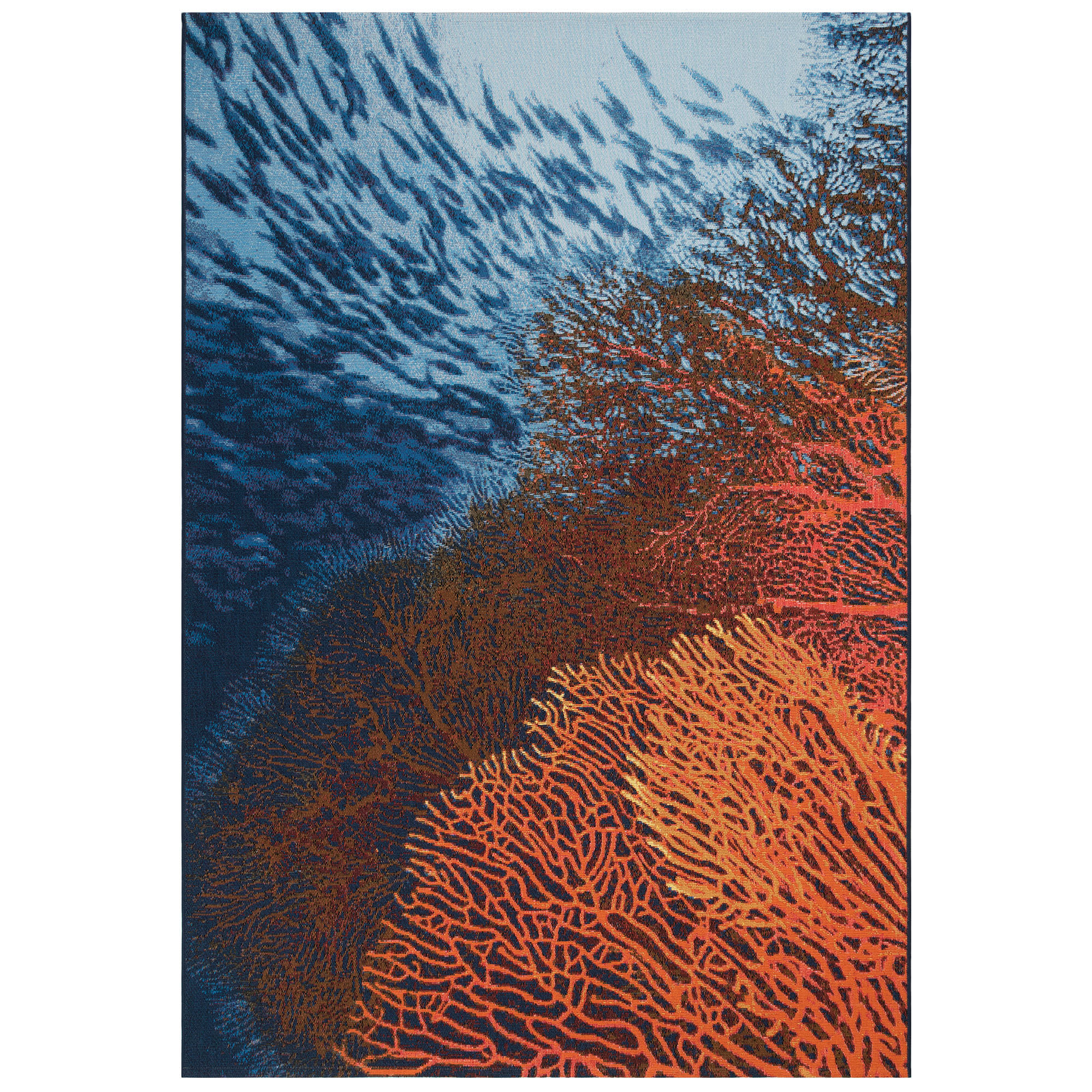 Marina Coral Indoor Outdoor Area Rug