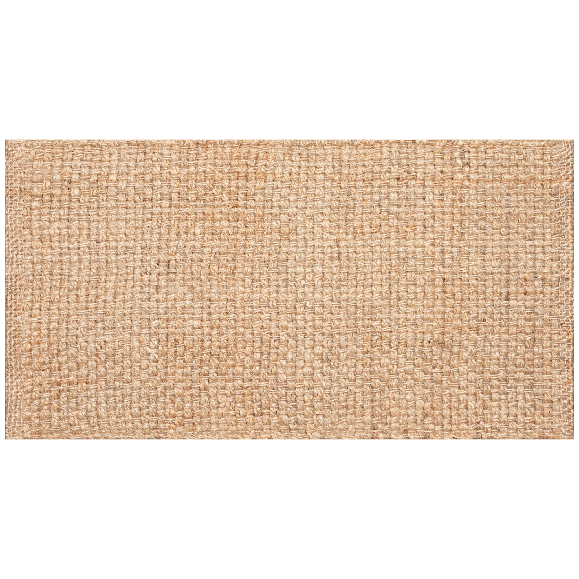 Playa Plain Jute Indoor Non-Skid Kitchen Mat