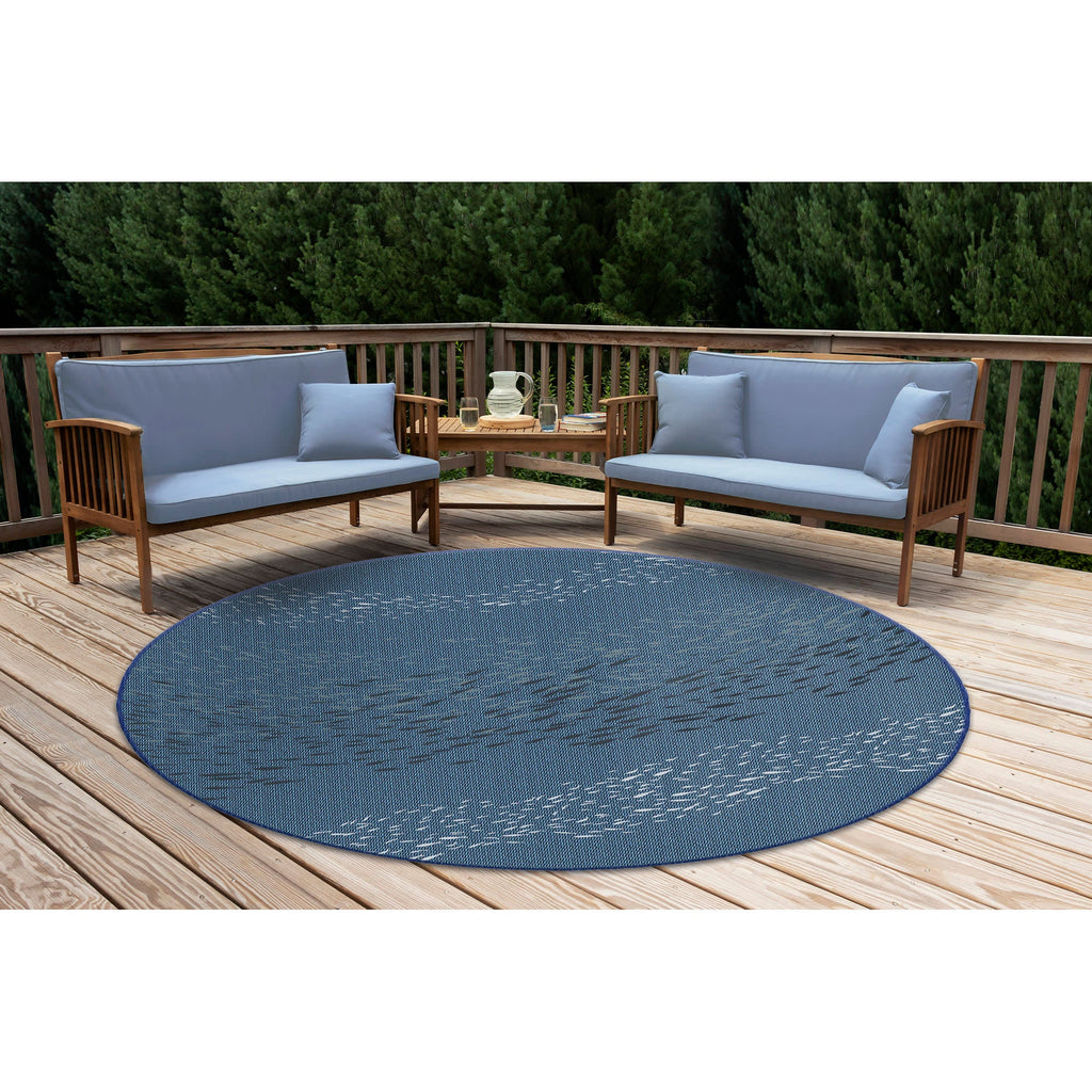 Carmel School Of Fish Indoor Outdoor Area Rug