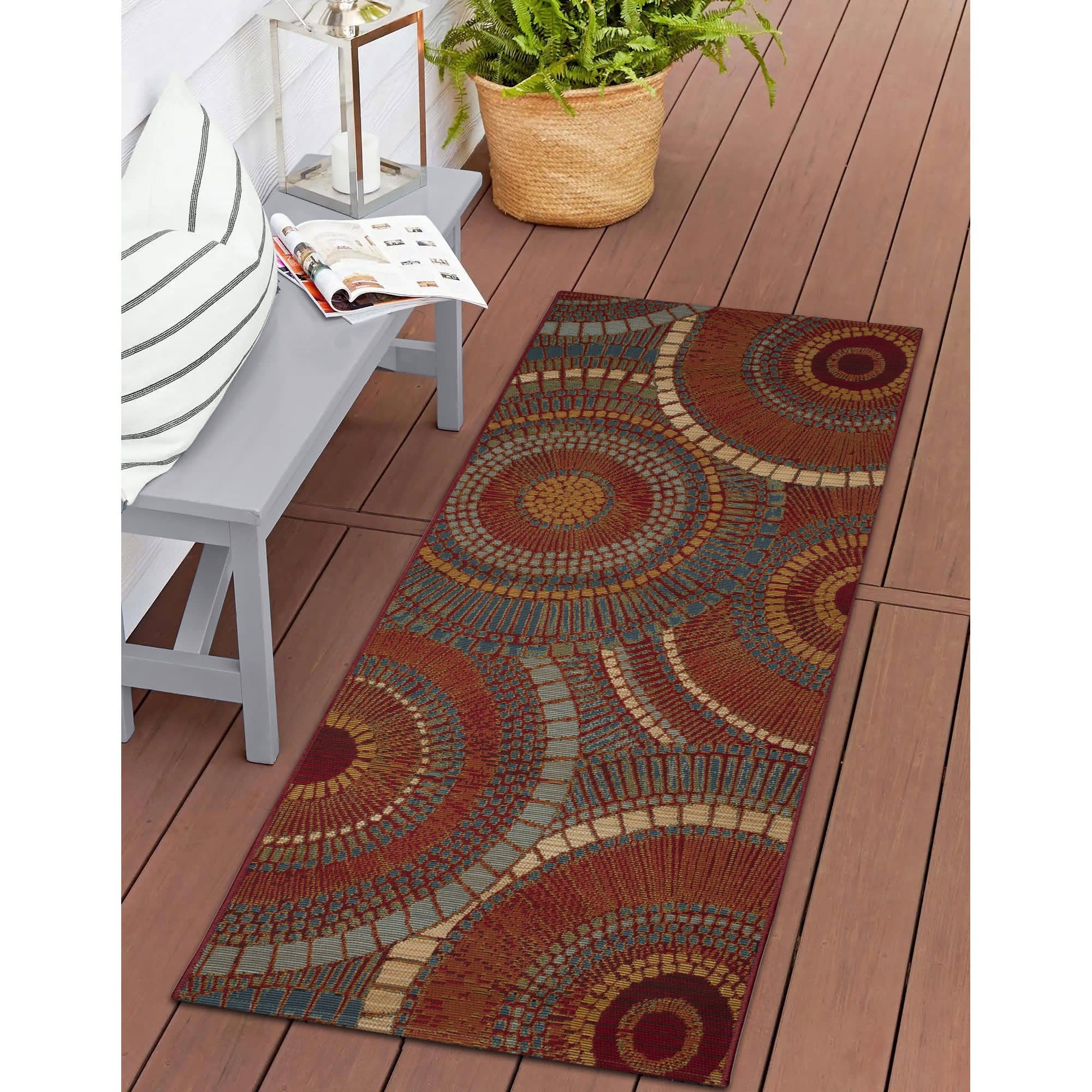 Esencia Circles Indoor Outdoor Mat