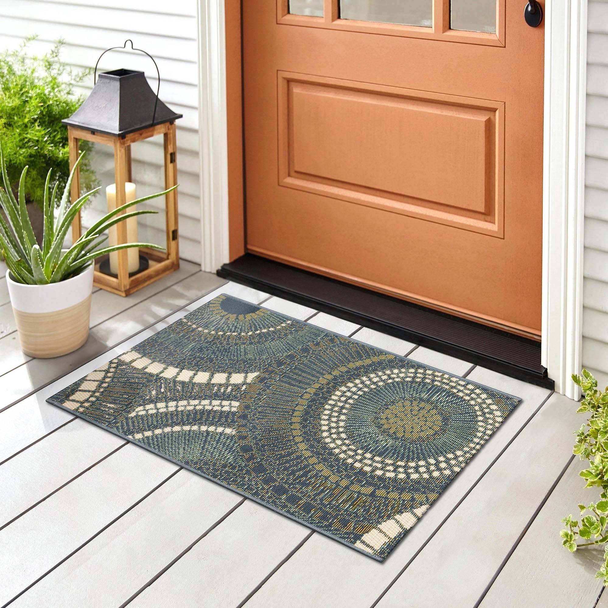 Esencia Circles Indoor Outdoor Mat