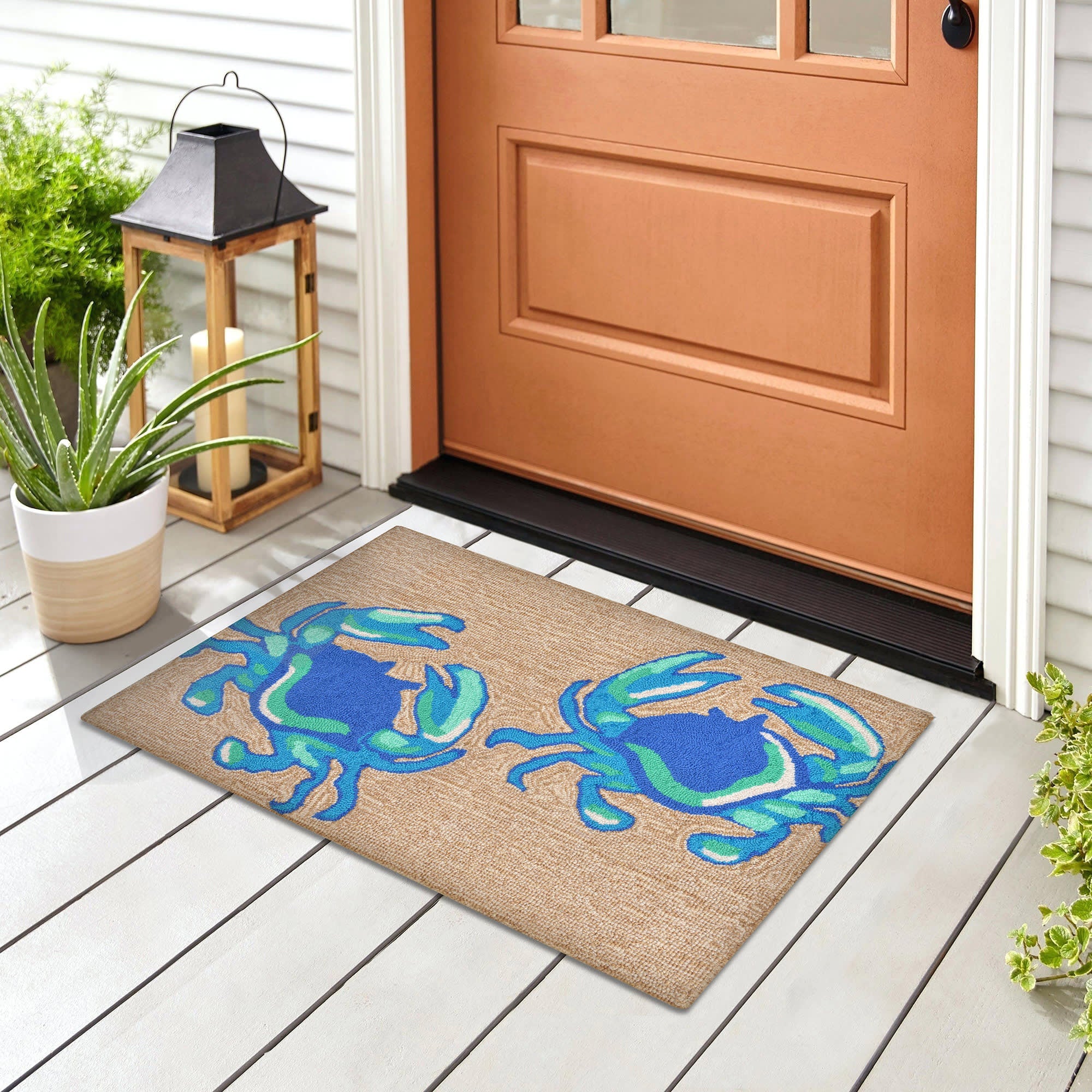 Frontporch Crabs Indoor Outdoor Mat