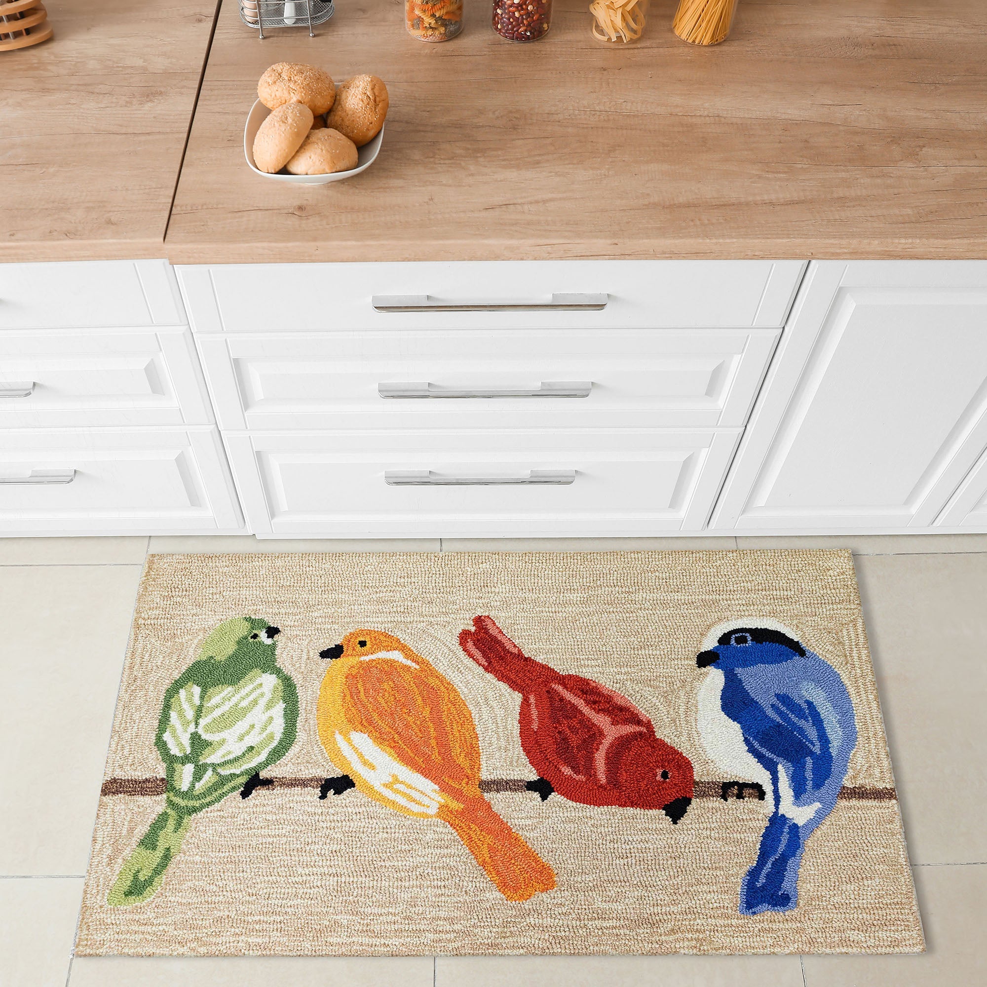 Frontporch Birds Indoor Outdoor Mat