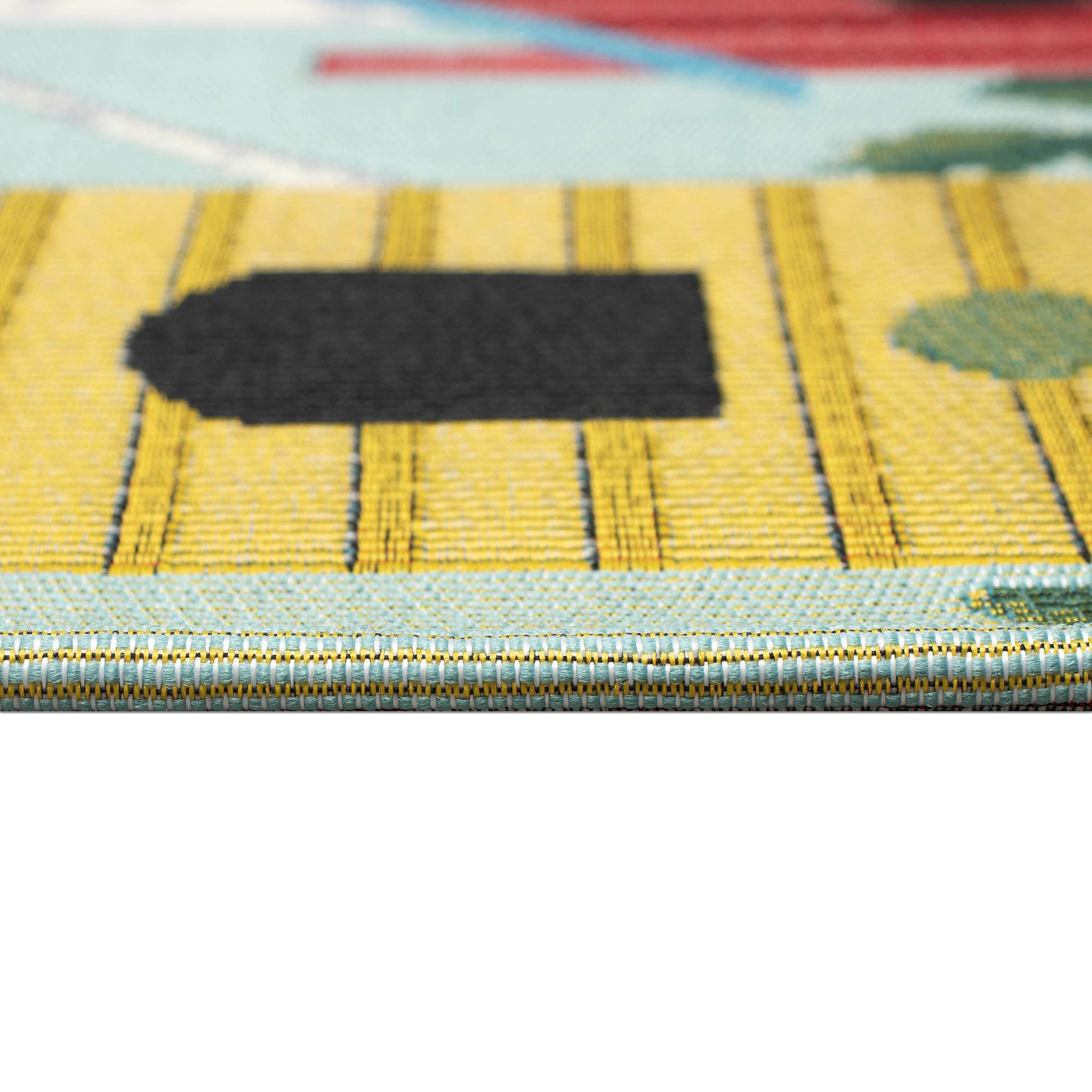 Esencia Bird Condos Indoor Outdoor Mat with Non-Skid Backing