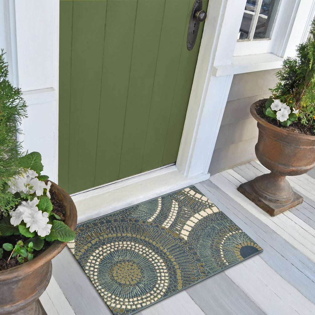 Esencia Circles Indoor Outdoor Mat