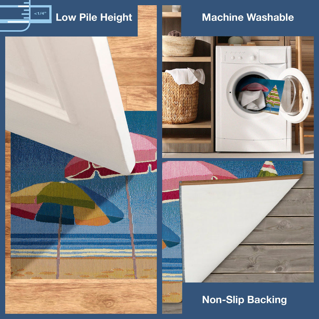 Esencia Beach Umbrella Indoor Outdoor Mat