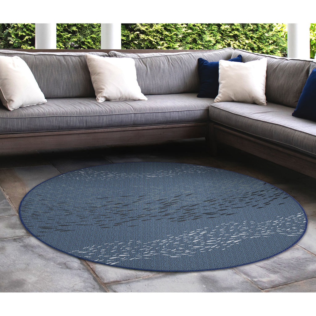 Carmel School Of Fish Indoor Outdoor Area Rug