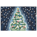Frontporch Xmas Tree Indoor Outdoor Mat