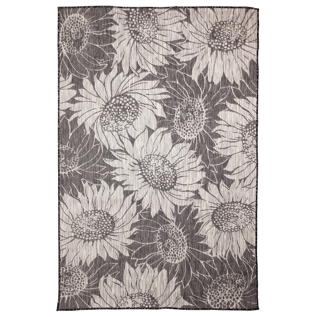 Carmel Sunflower Field Indoor Outdoor Area Rug