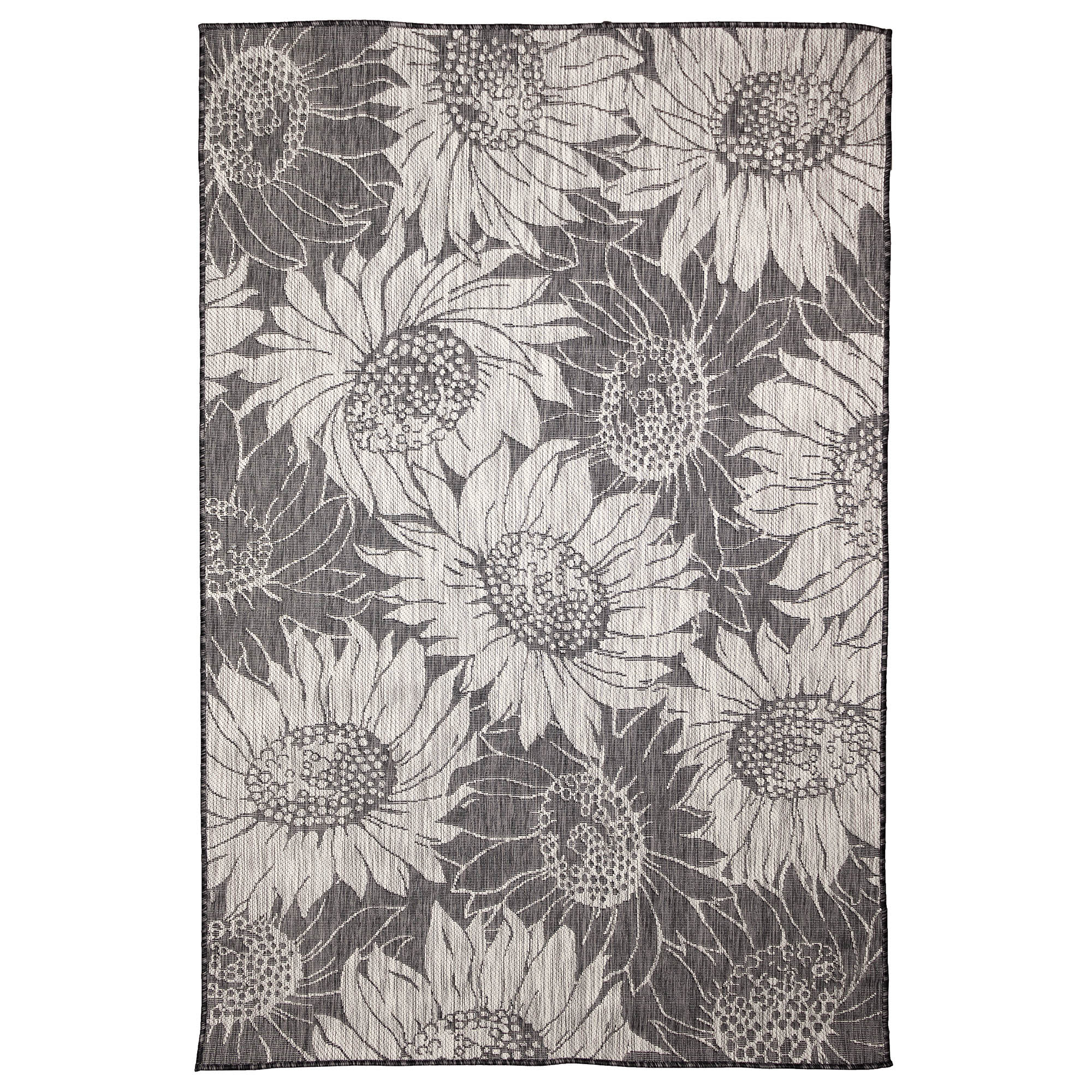 Carmel Sunflower Field Indoor Outdoor Area Rug