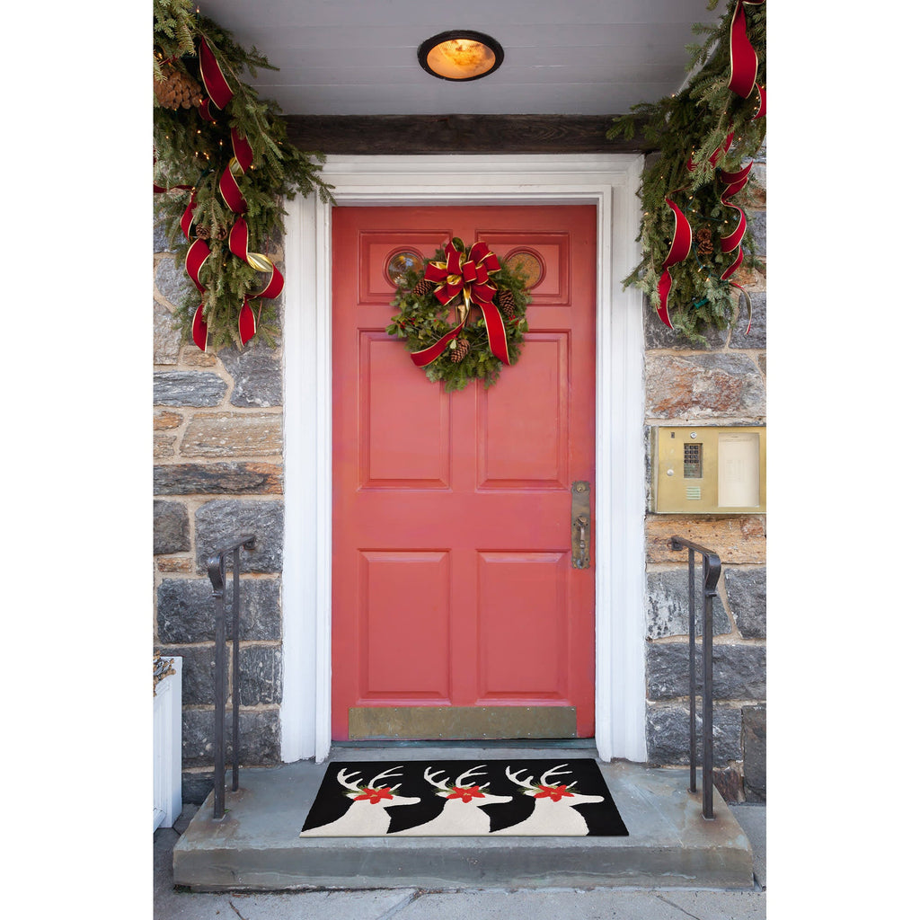 Frontporch Reindeer Indoor Outdoor Mat