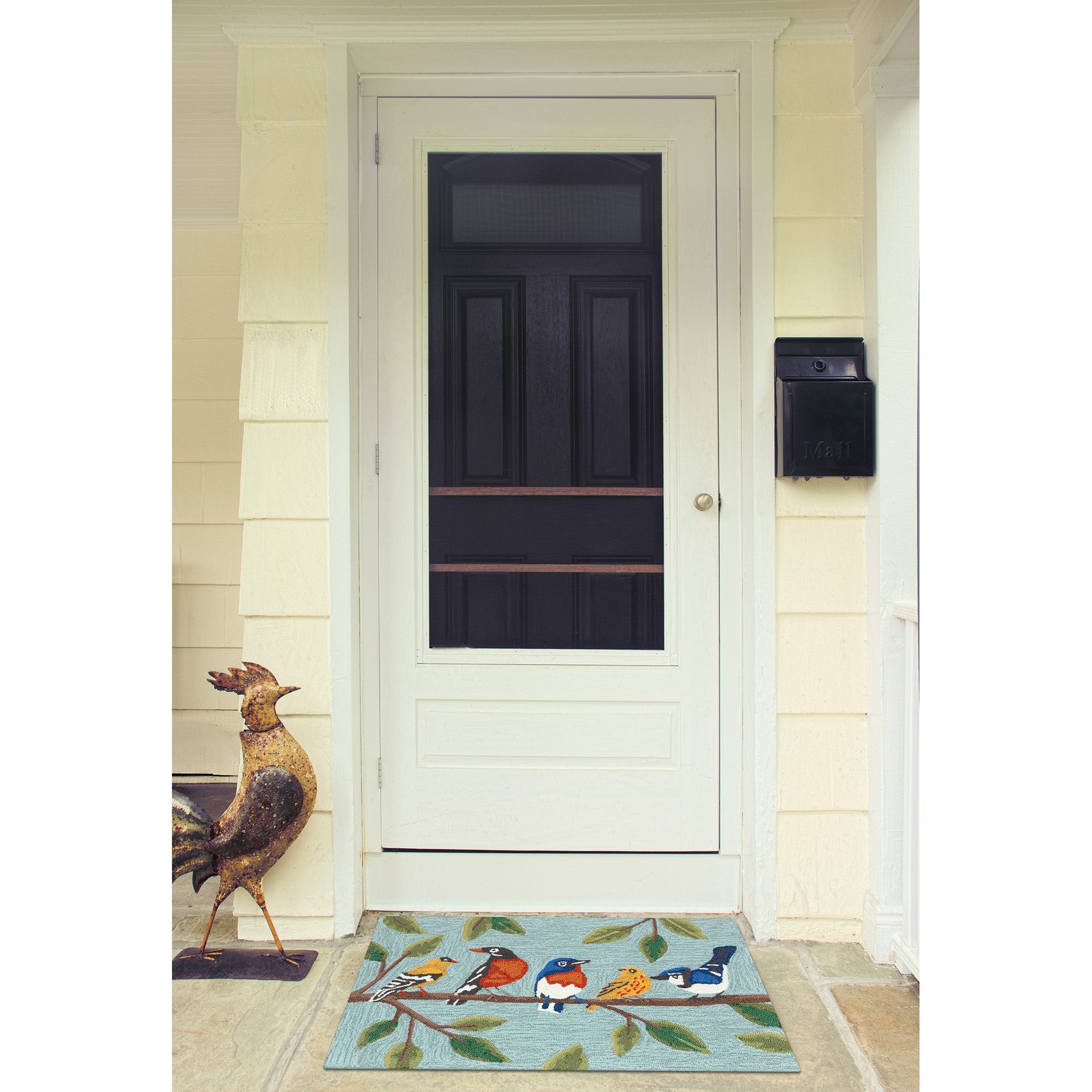 Frontporch Birds On A Branch Indoor Outdoor Mat