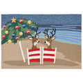 Frontporch Coastal Christmas Indoor Outdoor Mat