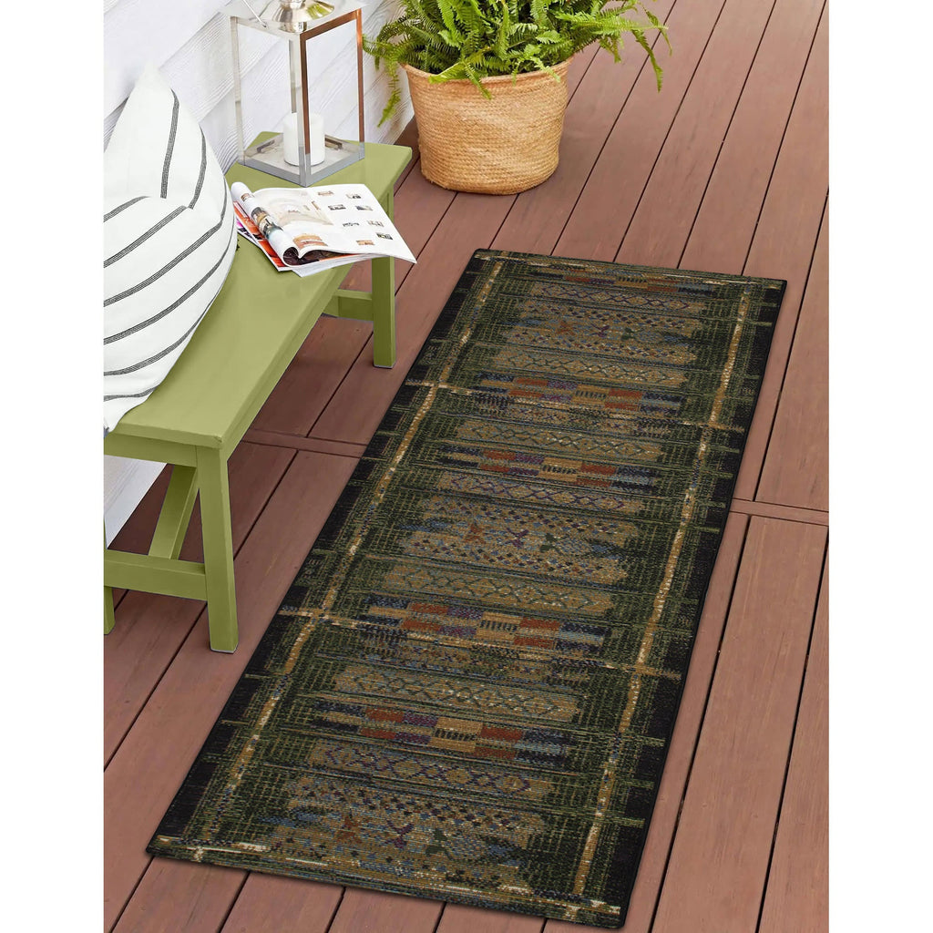 Esencia Tribal Stripe Indoor Outdoor Mat