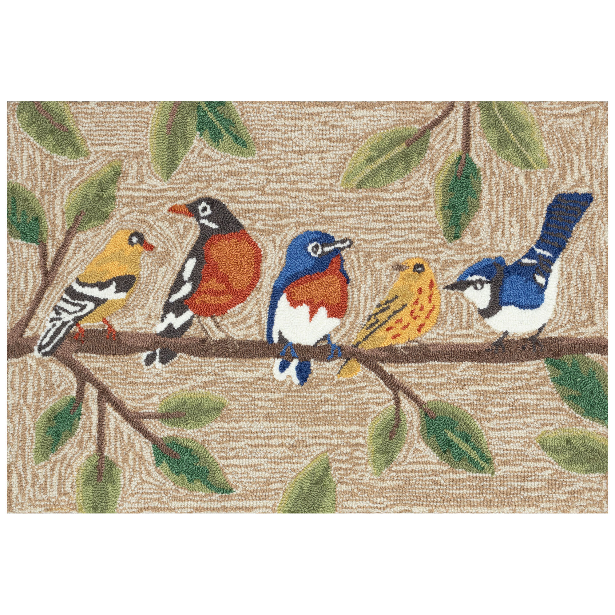 Frontporch Birds On A Branch Indoor Outdoor Mat