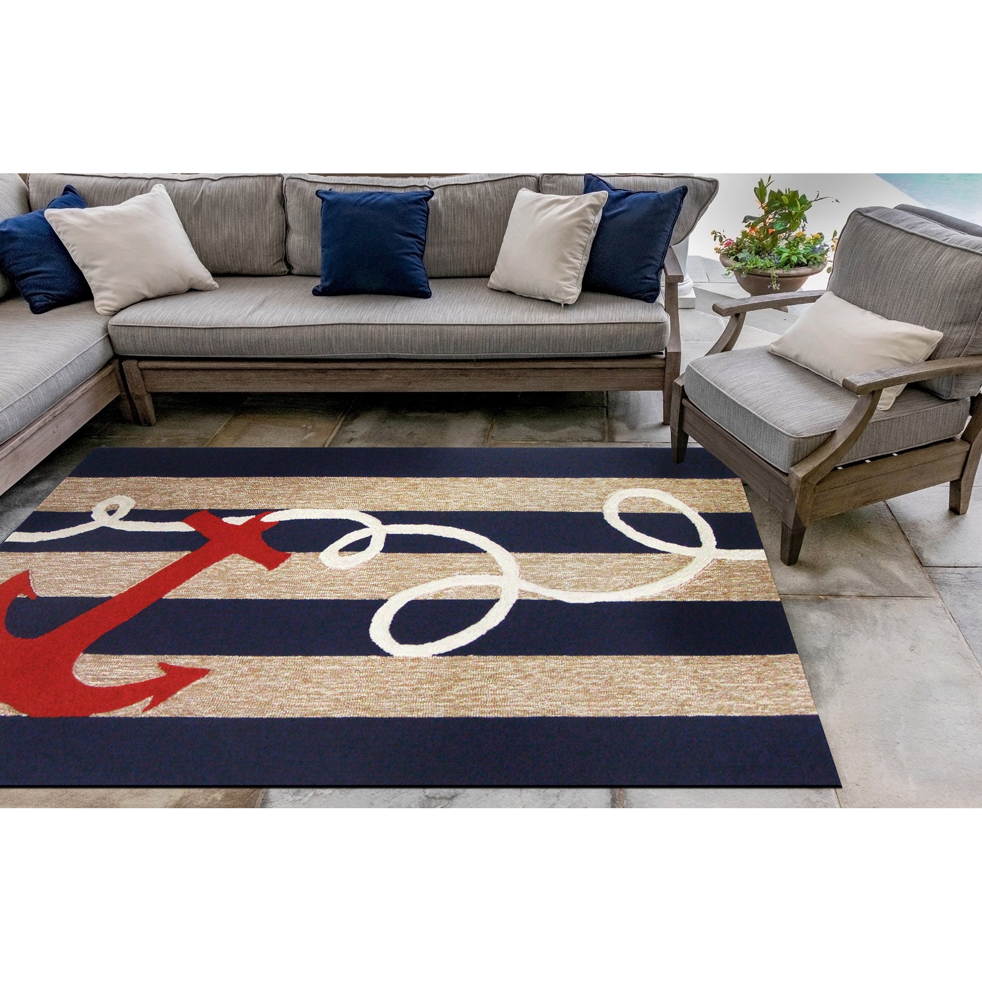 Frontporch Anchor Indoor Outdoor Mat