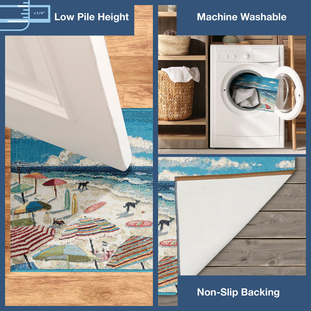 Esencia Dog Beach Indoor Outdoor Mat