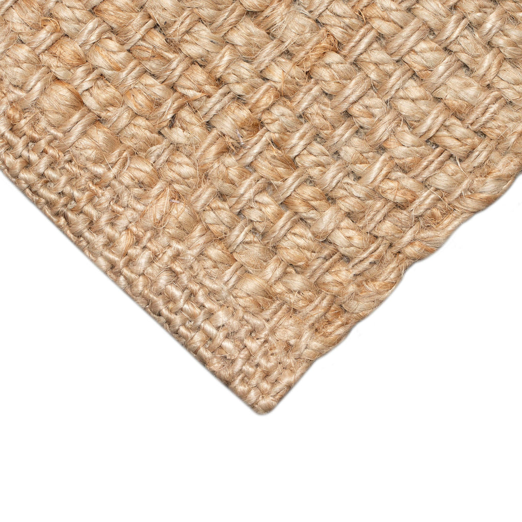 Playa Plain Jute Indoor Non-Skid Kitchen Mat