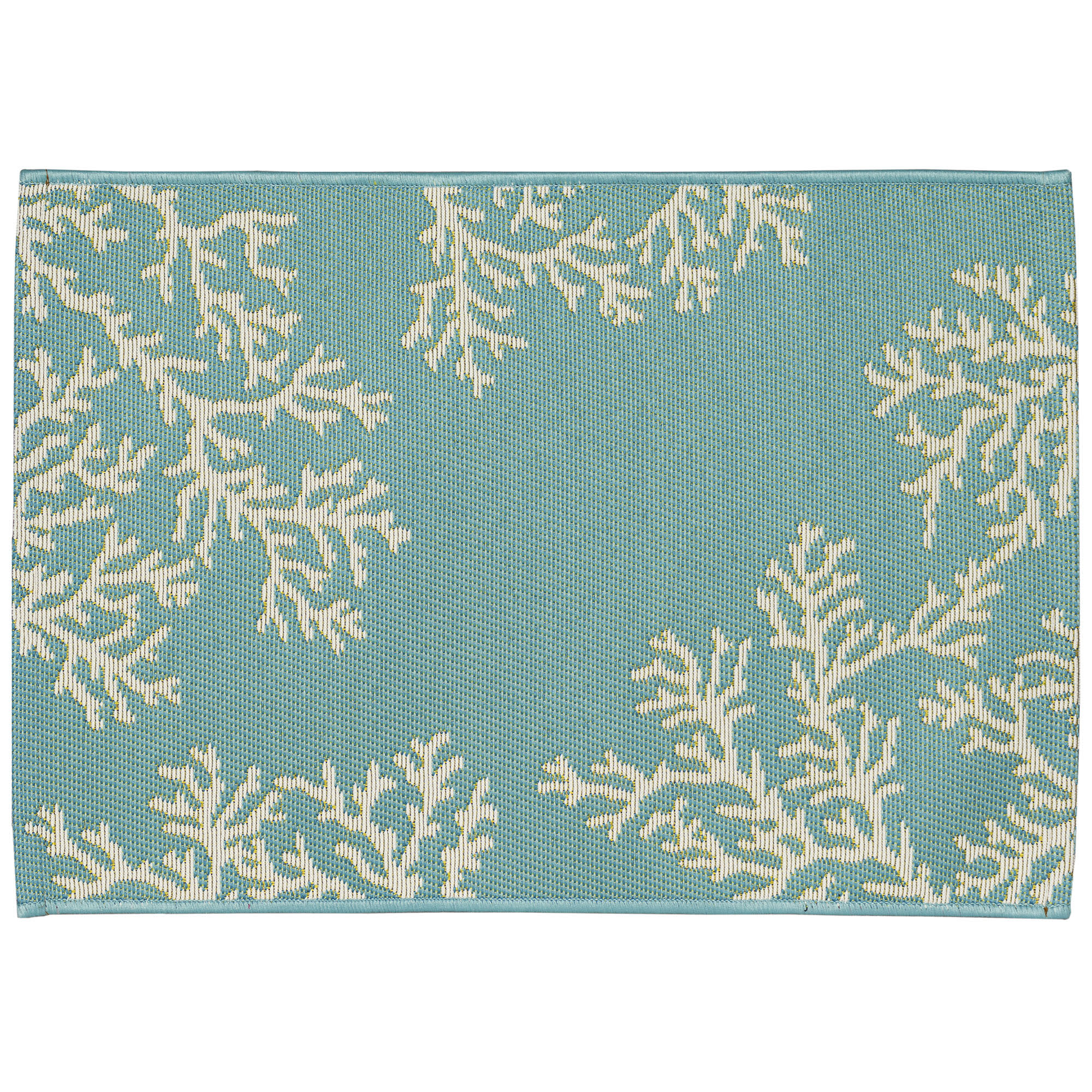 Esencia Coral Edge Indoor Outdoor Mat