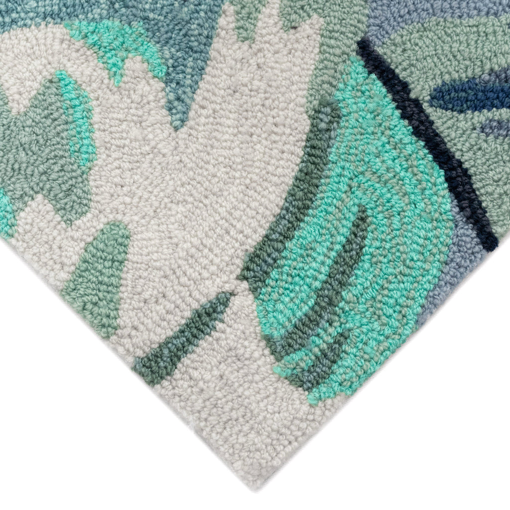 Capri Palm Leaf Indoor Outdoor Area Rug