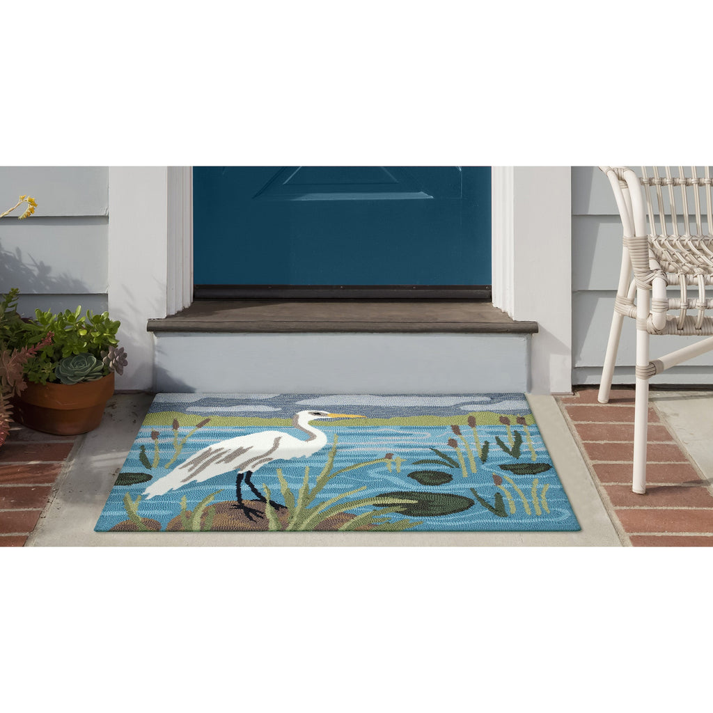 Frontporch Egret Indoor Outdoor Mat
