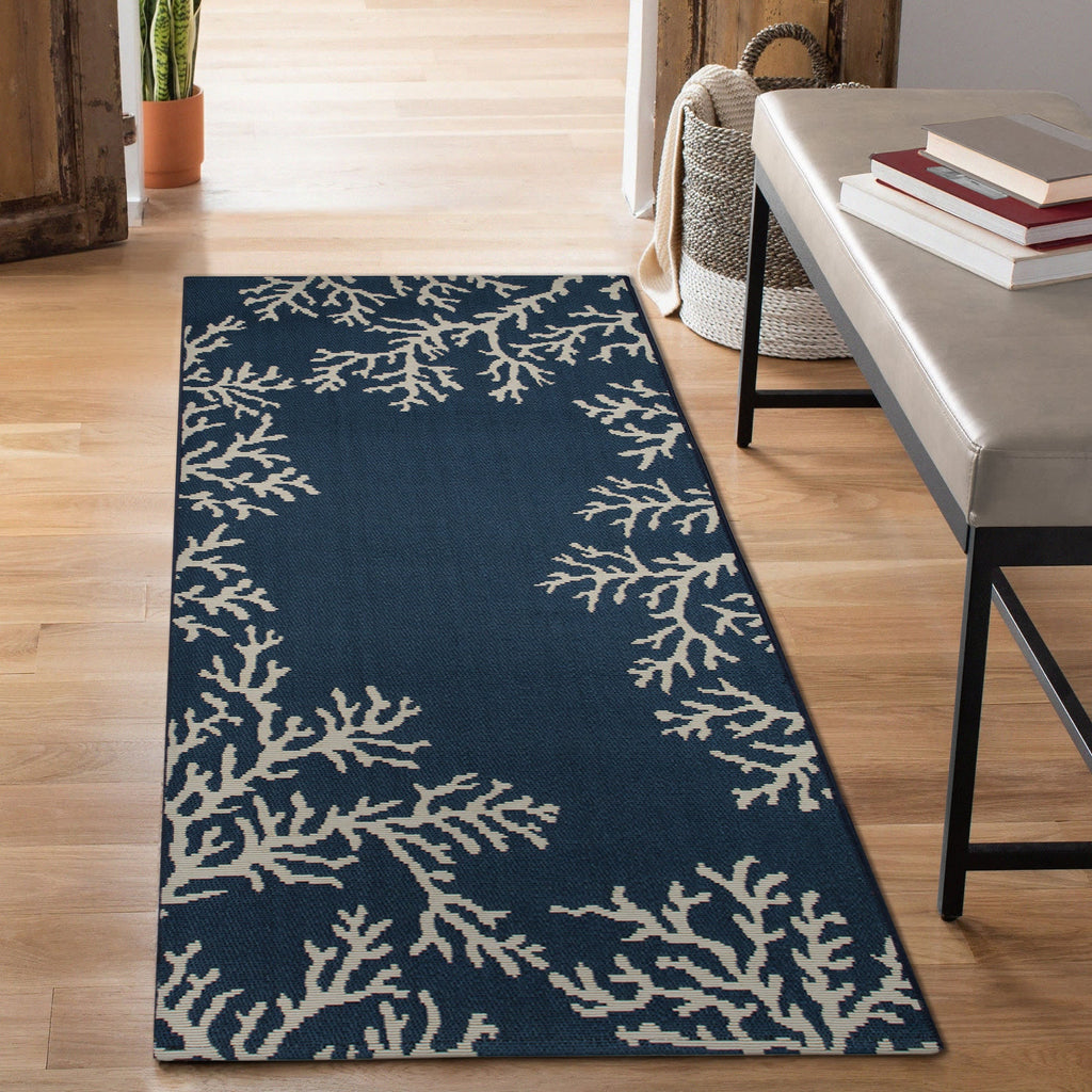 Esencia Coral Edge Indoor Outdoor Mat