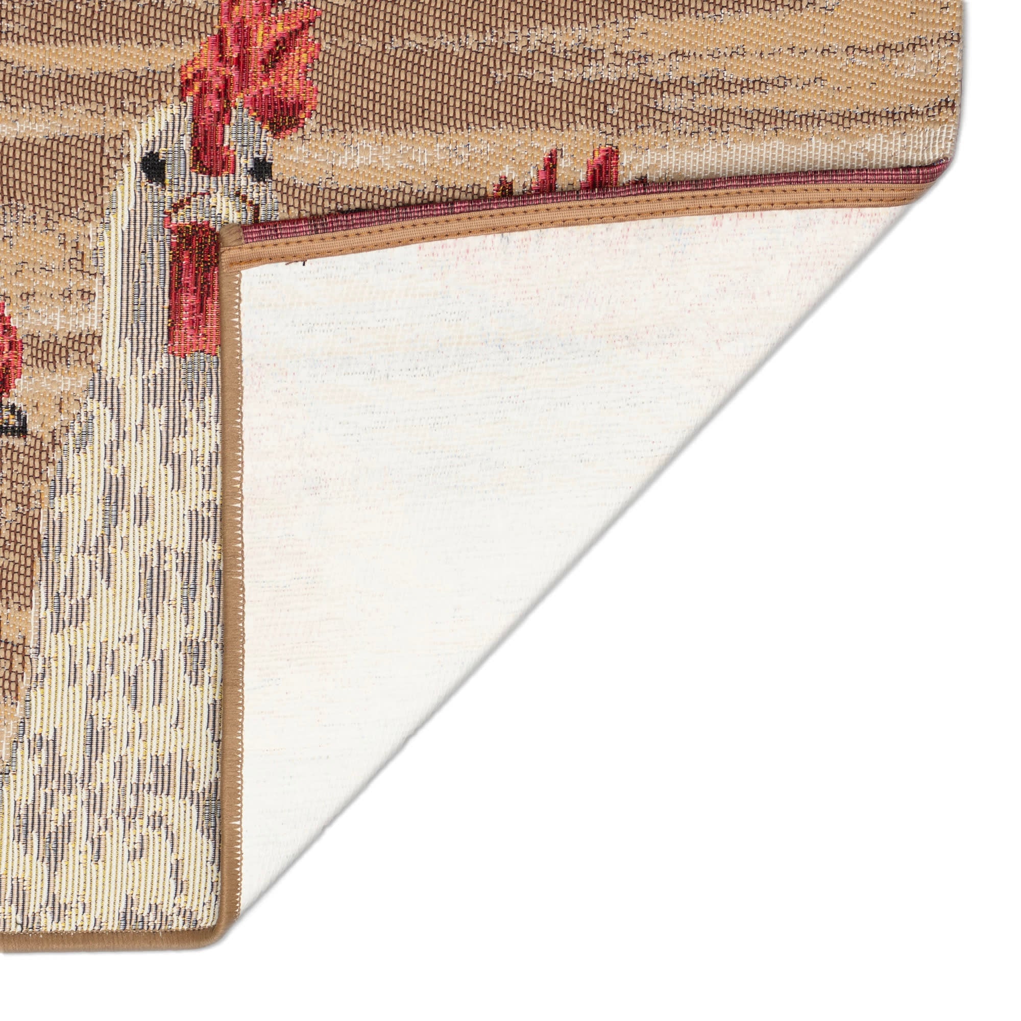 Esencia Three Roosters Indoor Outdoor Mat