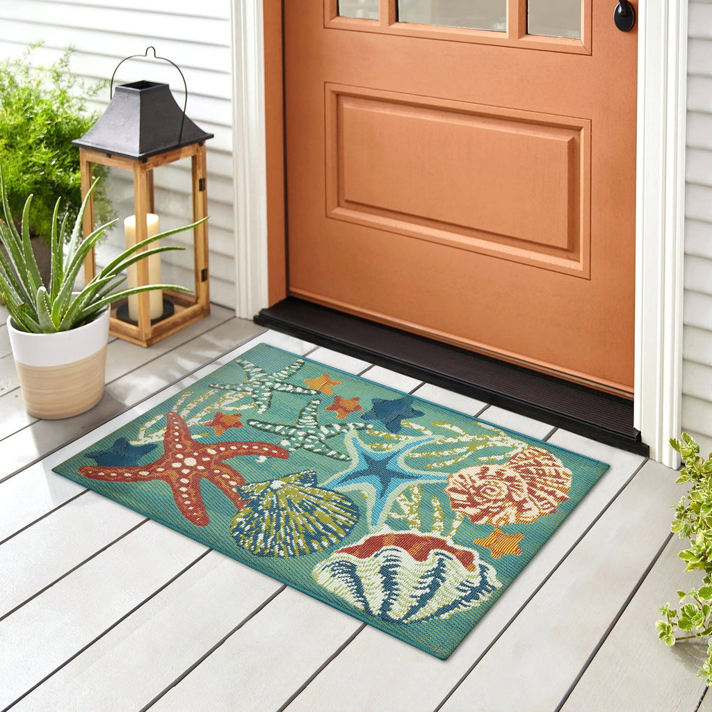 Esencia Starfish Song Indoor Outdoor Mat